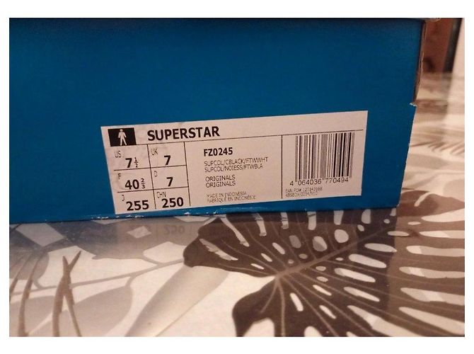 Sneakers Adidas Superstar Trasparenti Bianche Bianco - vista 9