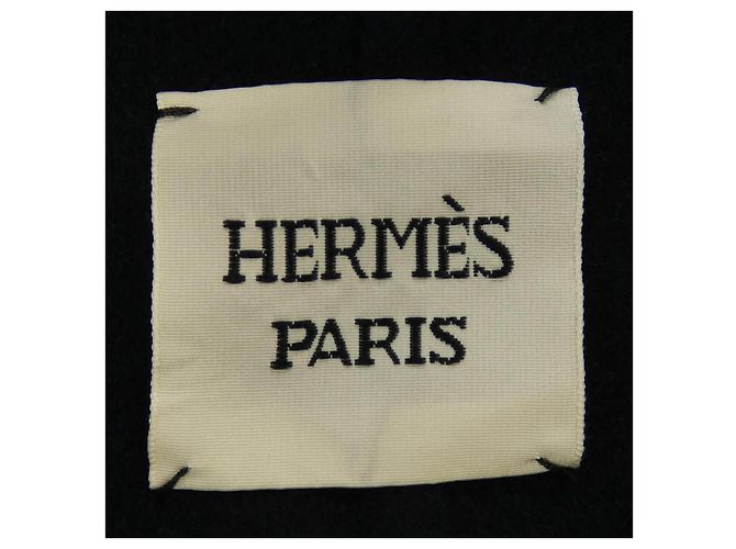 Hermès Cappotto in cashmere Hermes Blu Blu navy - vista 4