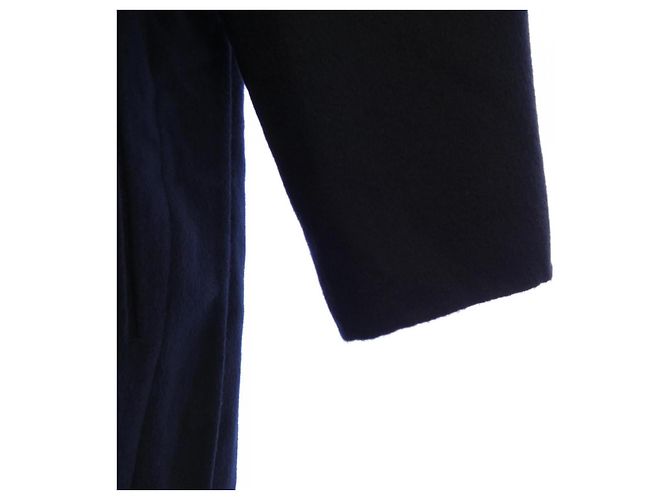 Hermès Cappotto in cashmere Hermes Blu Blu navy - vista 6