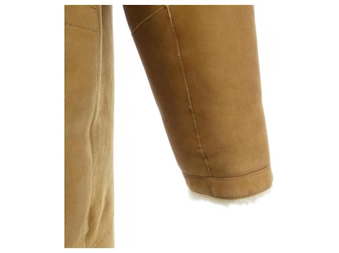 Abrigo de shearling Christian Dior Beige - vista 5