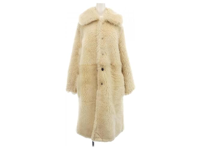 Abrigo de shearling Christian Dior Beige - vista 6