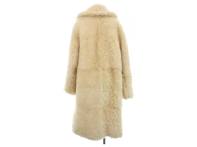 Abrigo de shearling Christian Dior Beige - vista 7