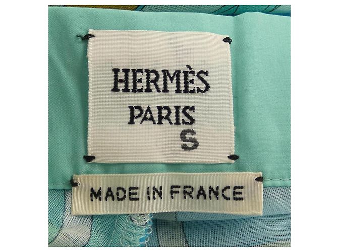 Pantalones Hermès Azul - vista 4