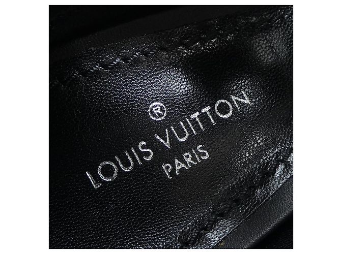 Décolleté Louis Vuitton Nero Rosa Bianco - vista 6