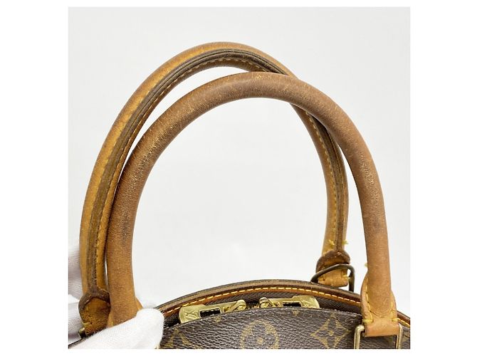 Borsa a mano Ellipse MM Monogramma Louis Vuitton Marrone - vista 10