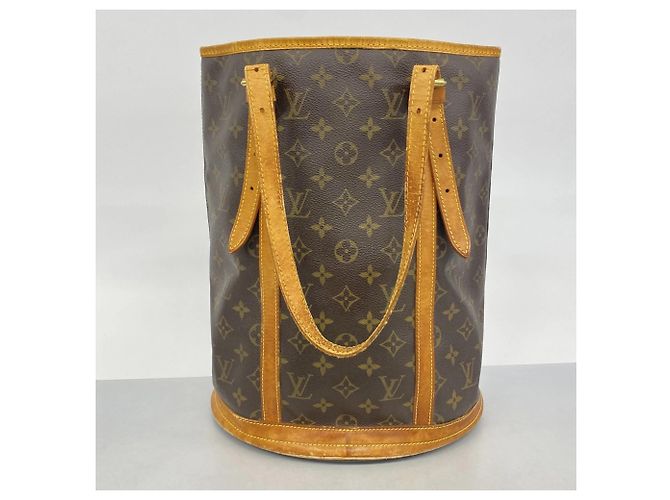 Borsa Tote Bucket GM Monogram Louis Vuitton Marrone - vista 12