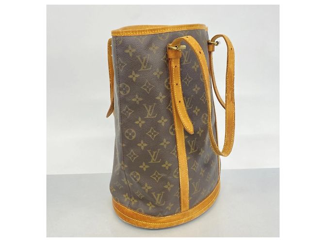 Borsa Tote Bucket GM Monogram Louis Vuitton Marrone - vista 2