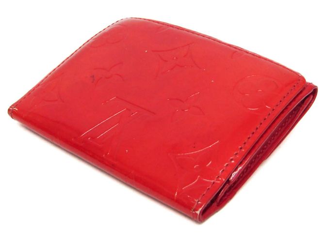 Billetera Ludlow Vernis Louis Vuitton Roja - vista 2