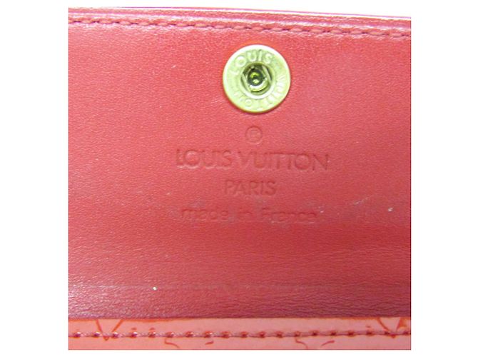 Billetera Ludlow Vernis Louis Vuitton Roja - vista 5