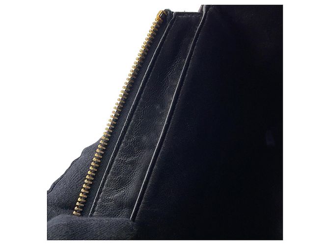 Borsa in pelle nera Chanel Nero - vista 11