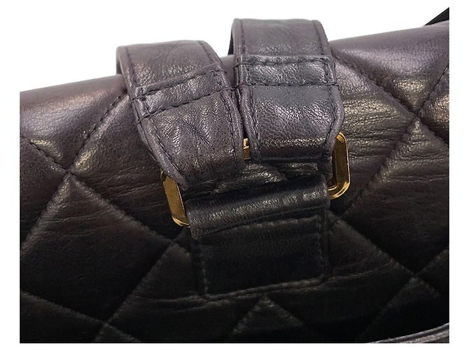 Borsa in pelle nera Chanel Nero - vista 13