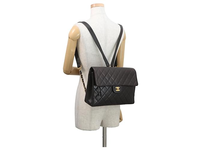 Borsa in pelle nera Chanel Nero - vista 4