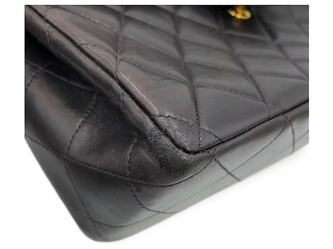 Borsa in pelle nera Chanel Nero - vista 7