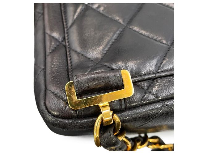 Borsa in pelle nera Chanel Nero - vista 8
