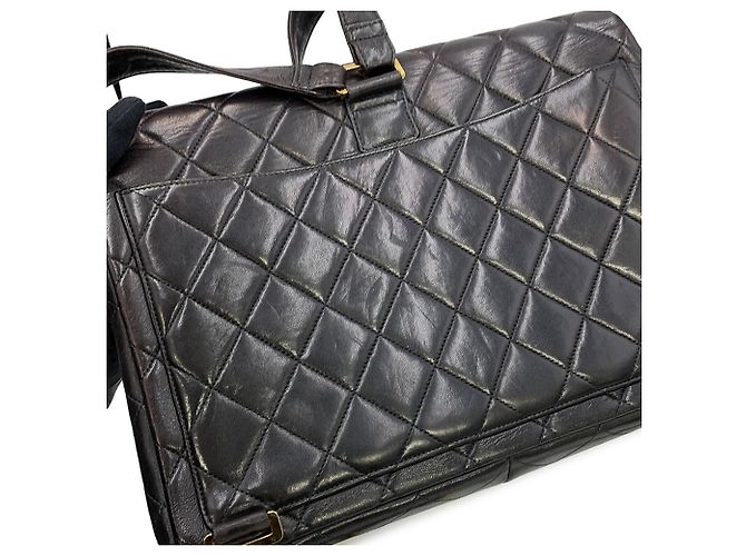 Borsa in pelle nera Chanel Nero - vista 9