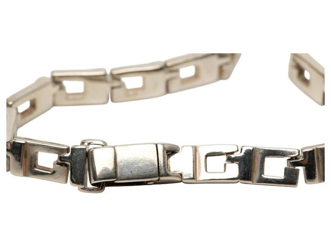 Bracciale con charm G-Logo in Argento 925 di Gucci - vista 4