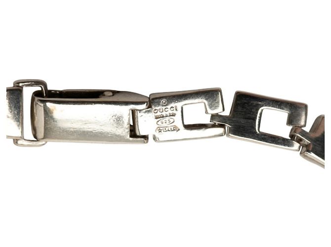 Bracciale con charm G-Logo in Argento 925 di Gucci - vista 6