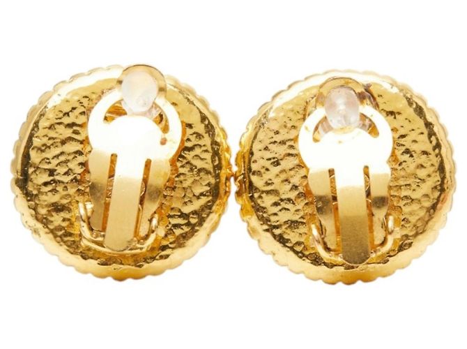Orecchini vintage a clip Coco Mark di Chanel D'oro - vista 2
