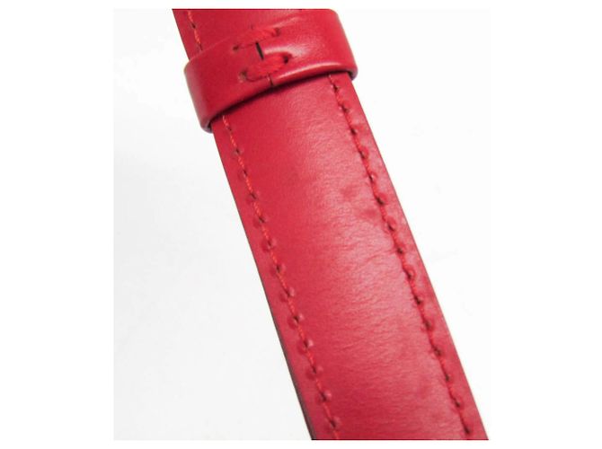 Borsa a Spalla Cluny Louis Vuitton in Pelle Epi Rosso - vista 6