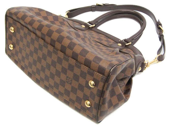 Borsa a mano Trevi Damier PM Louis Vuitton Marrone - vista 2