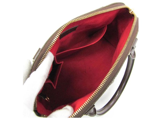 Borsa a mano Trevi Damier PM Louis Vuitton Marrone - vista 3