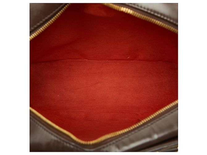 Borsa a mano orizzontale Damier Salia Louis Vuitton Marrone - vista 10
