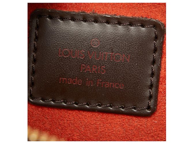 Borsa a mano orizzontale Damier Salia Louis Vuitton Marrone - vista 11
