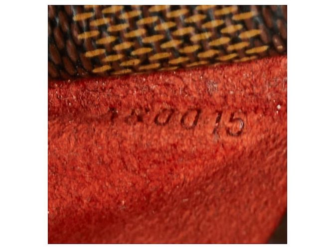 Borsa a mano orizzontale Damier Salia Louis Vuitton Marrone - vista 12