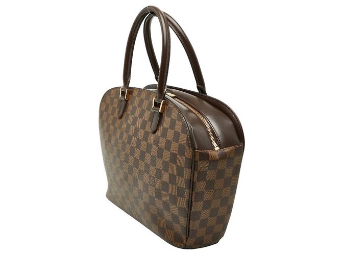 Borsa a mano orizzontale Damier Salia Louis Vuitton Marrone - vista 2