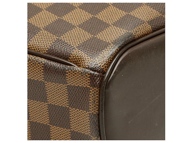 Borsa a mano orizzontale Damier Salia Louis Vuitton Marrone - vista 5