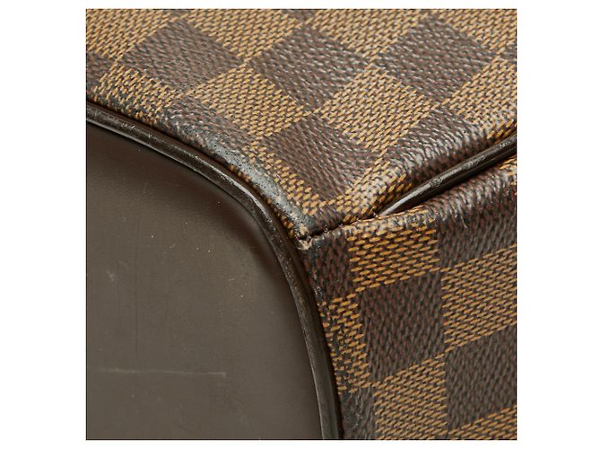 Borsa a mano orizzontale Damier Salia Louis Vuitton Marrone - vista 6