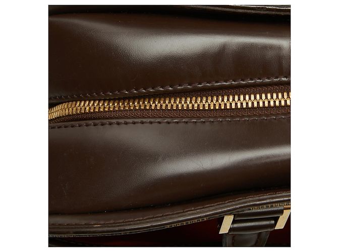 Borsa a mano orizzontale Damier Salia Louis Vuitton Marrone - vista 9