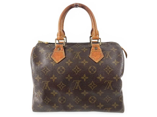 Louis Vuitton Monogram Speedy 25 Tasche Braun - Ansicht 2