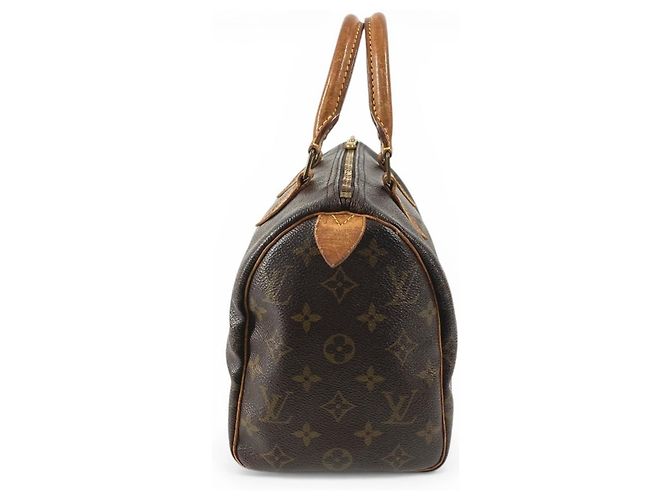 Louis Vuitton Monogram Speedy 25 Tasche Braun - Ansicht 3