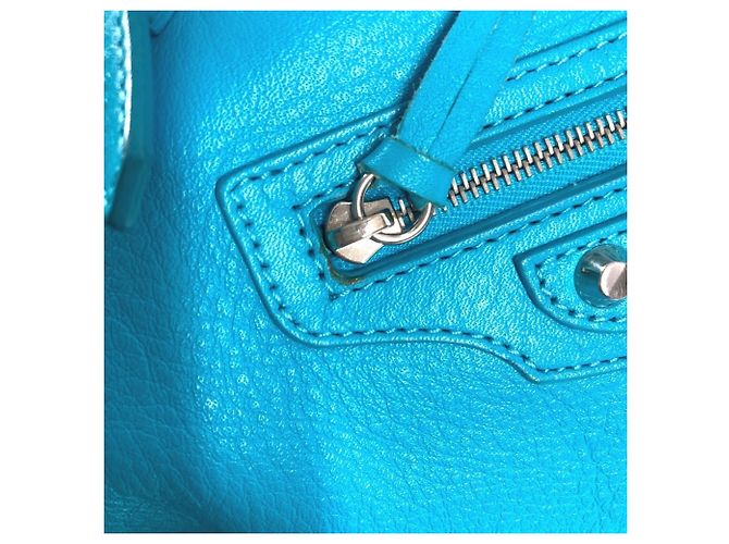 Borsa a spalla A4 The Paper in pelle blu di Louis Vuitton - vista 16