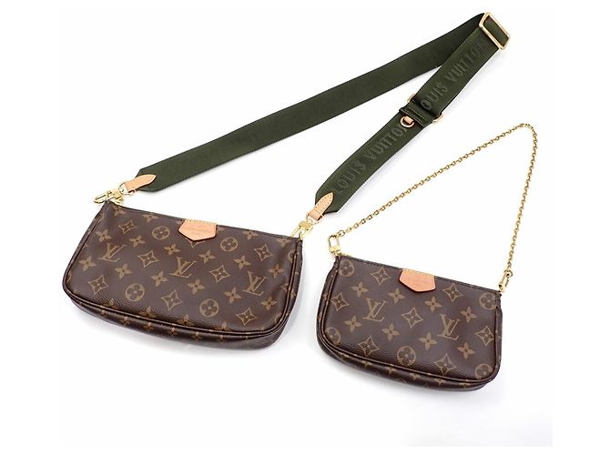 Louis Vuitton Monogram Multi Pochette Accessoires Khaki - Ansicht 3