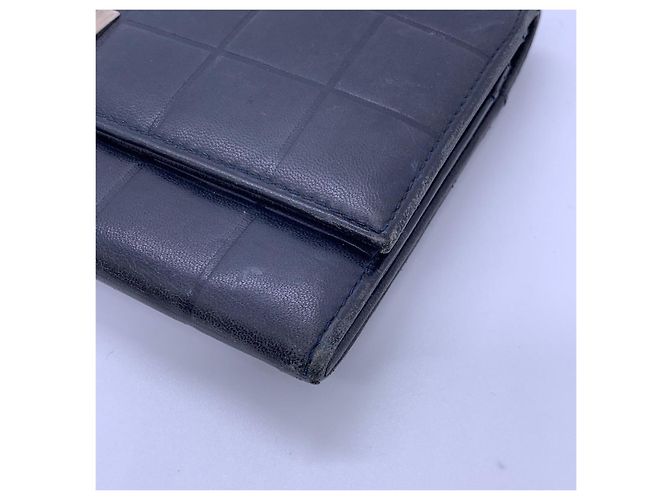 Cartera Chanel de cuero negro - vista 2