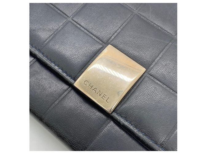Cartera Chanel de cuero negro - vista 5