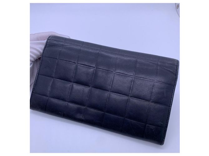 Cartera Chanel de cuero negro - vista 8