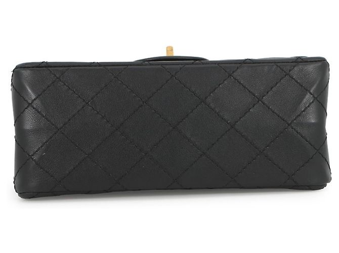 Borsa a Spalla Chanel Catena Matelassé 2.55 Mini Pelle Nero - vista 3