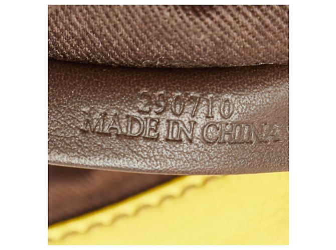Borsa Anagram Fiesta Loewe Giallo - vista 8