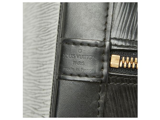Borsa Alma Epi di Louis Vuitton Nero - vista 9