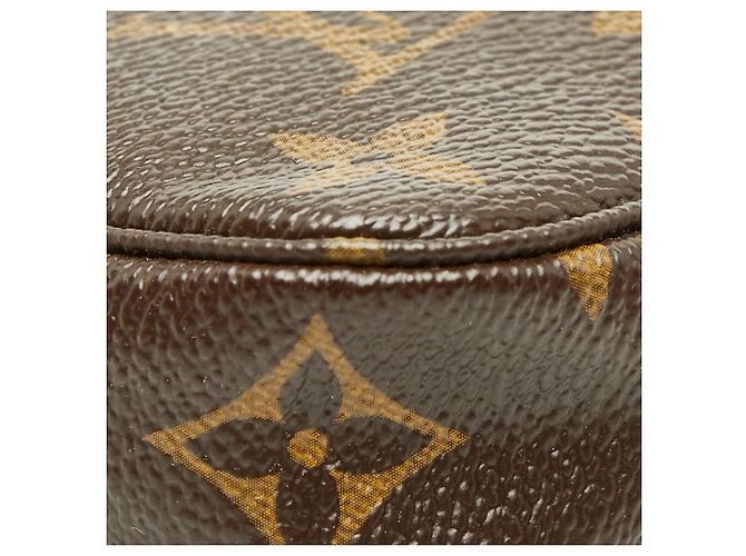 Mini Pochette Accessori Monogram Louis Vuitton Marrone - vista 5