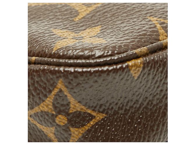 Mini Pochette Accessori Monogram Louis Vuitton Marrone - vista 7