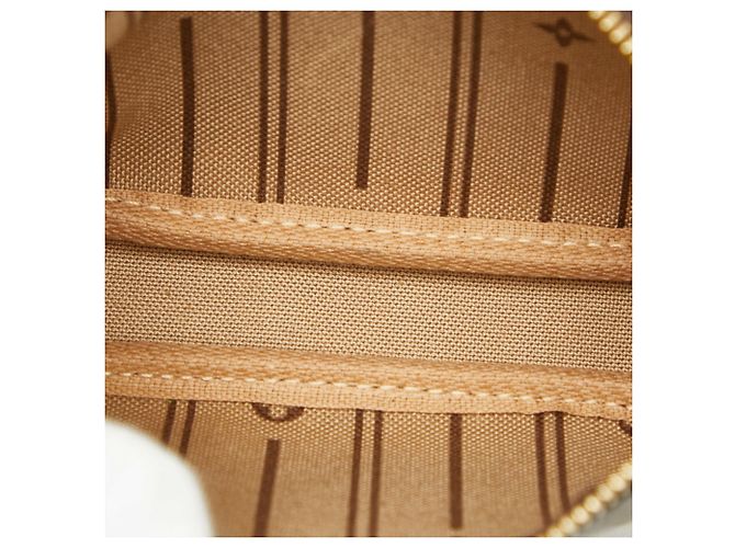 Mini Pochette Accessori Monogram Louis Vuitton Marrone - vista 8