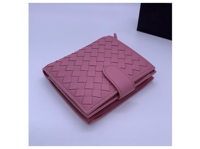 Cartera Bottega Veneta de piel rosa - vista 2