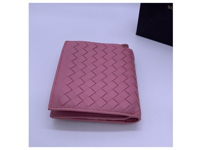 Cartera Bottega Veneta de piel rosa - vista 3