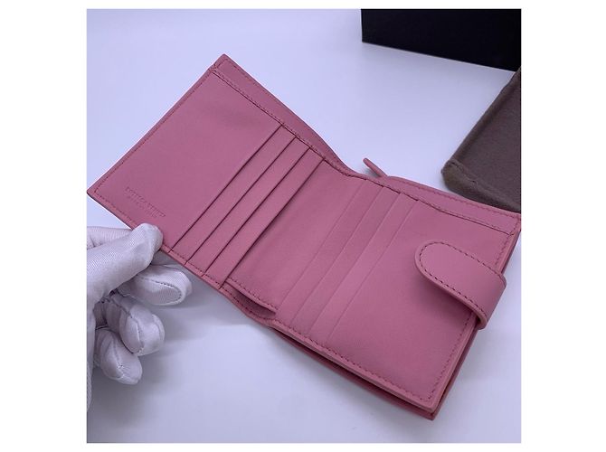 Cartera Bottega Veneta de piel rosa - vista 4