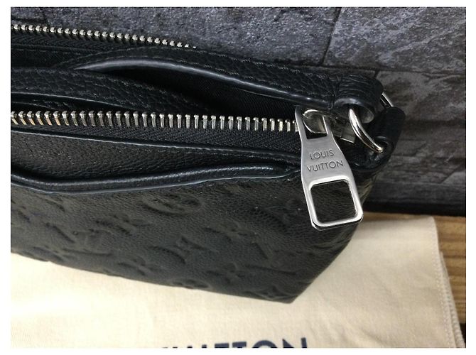 Louis Vuitton Pallas BB Empreinte Pelle Nera Nero - vista 2
