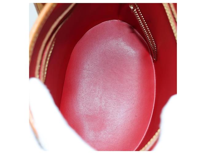 Bucket Borsa a secchiello Louis Vuitton Monogram Vernis PM Rosso - vista 5